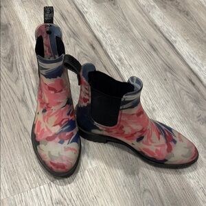 Joules multicolor women’s rain boots narrow